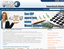 Tablet Screenshot of memosoftware.com.br